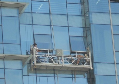 幕墙玻璃安装